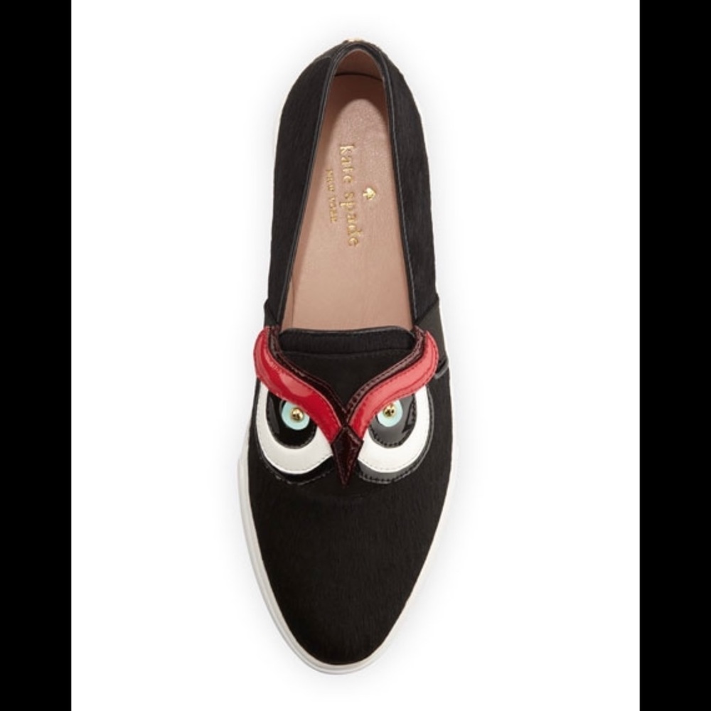 Calf-hair Owl Skate Sneaker